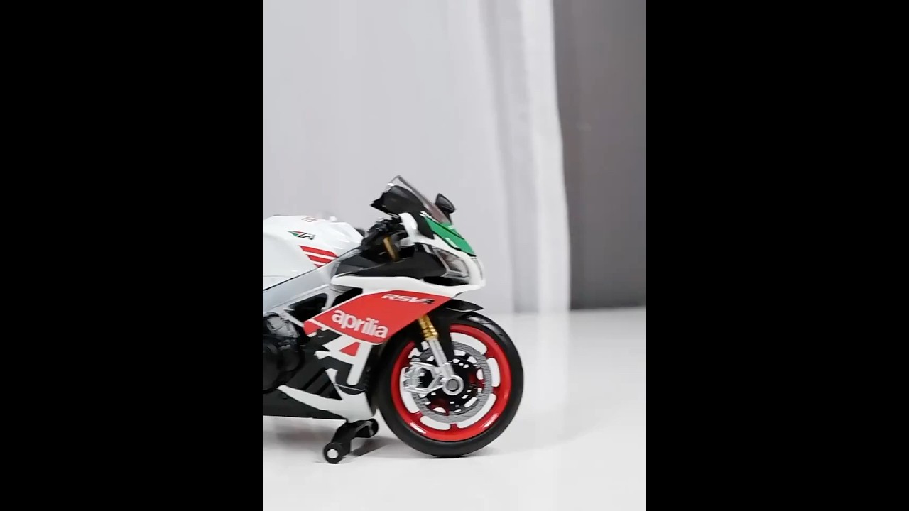 Aprilia RSV4 RR1000 アプリリア 1/12 ミニカー 全3色 バイク 合金