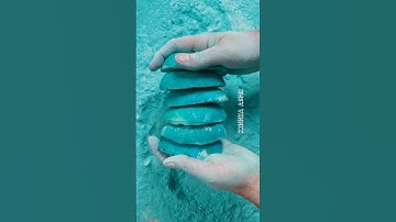 Satisfying Stack Crush Gym Chalk Stones #zinniaasmr #oddlysatisfying