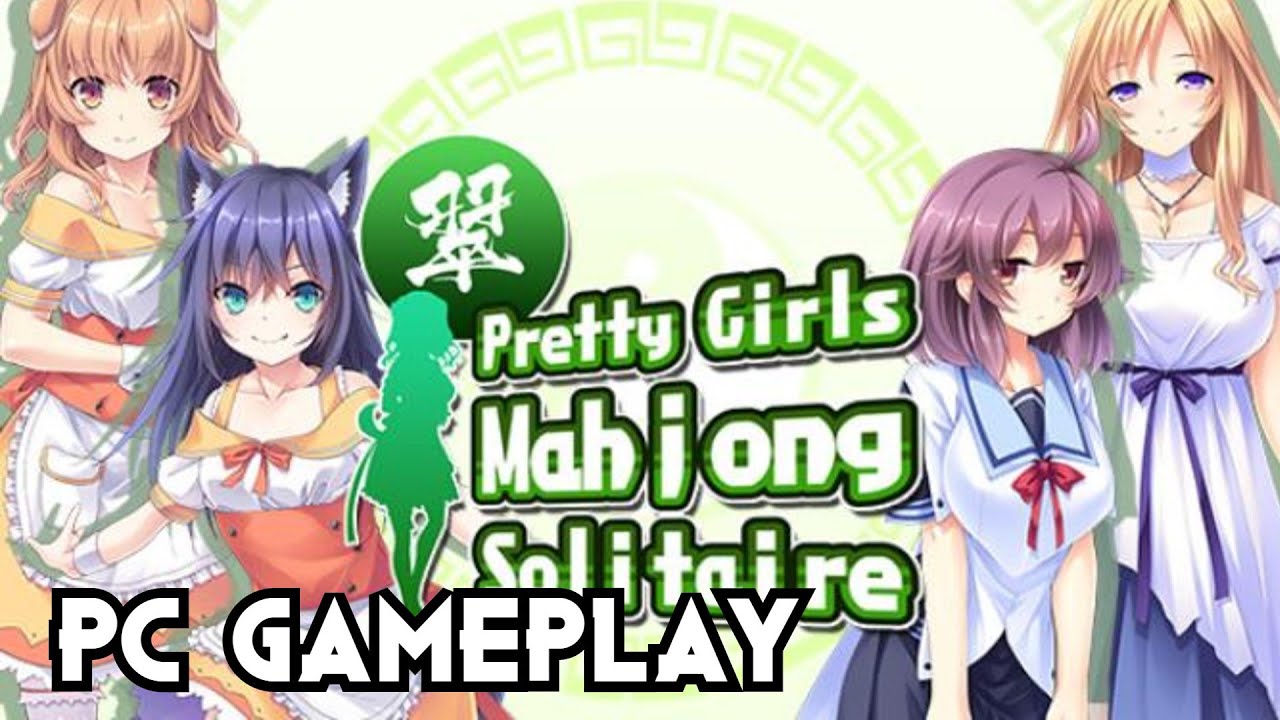 Pretty Girls Mahjong Solitaire [GREEN] | PC Gameplay