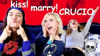 KISS, MARRY, CRUCIO! (Harry Potter Kiss/Marry/Kill) ft. Brizzy Voices + Christine Riccio