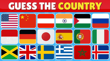 Guess the Country in 3 Seconds | Flag Quiz