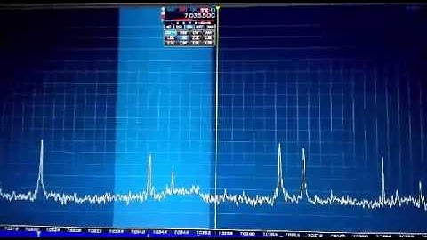 PHONE in cw frec on 7035.5 lsb