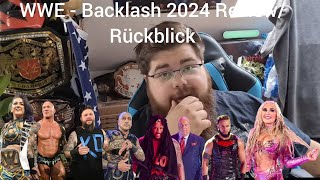 WWE - Backlash 2024 Review/Rückblick