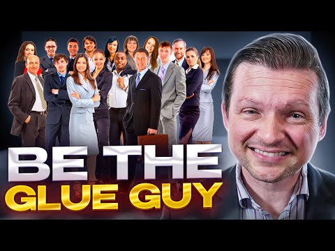 Leader: Be the Glue Guy #peterdrucker #leadership