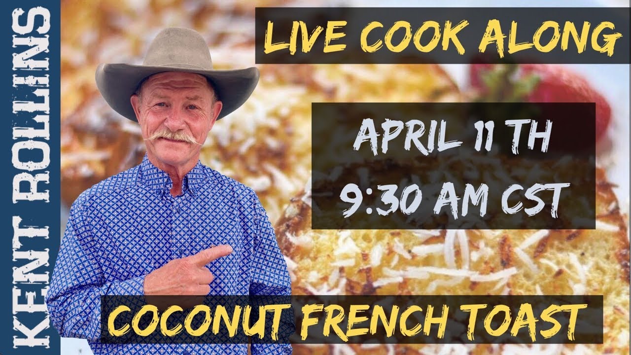 LIVE Cook Along | Coconut French Toast
