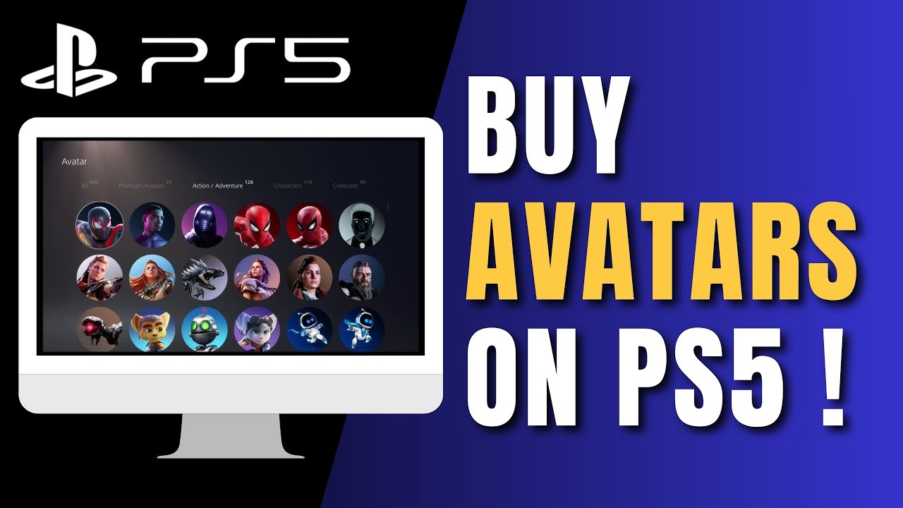 PS5 - How to Buy Avatars ! 