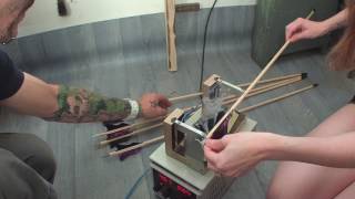 How We Cut The Feathers On Our Arrows