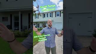 South Tampa pool home! 4210 W Bay View Ave Tampa FL #realestate #home #tampa #pool #farmhouse