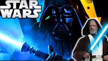 How long is Obi-Wan's lightsaber blade?