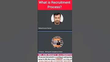 Best Answer of What is Recruitment Process? #hrjobs #payrollmanagement #i4best