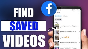 How To Find Saved Videos On Facebook - FULL EASY GUIDE!