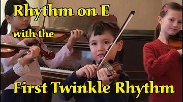 Spotlight on! Rotating attention on "The First Twinkle Rhythm"