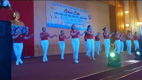 Như có Bác Hồ trong ngày vui đại thắng clb dân vũ khu nhân cầu 2 thị trấn Hưng hà thái bình