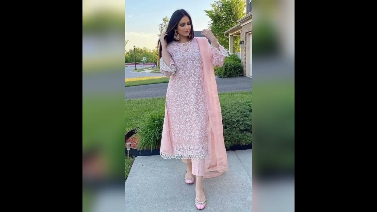 Beautiful chickenkari suits 