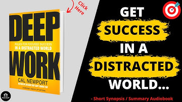 Deep Work by Cal Newport | Book Summary | Book Review | Free Audiobook | English Book Summary