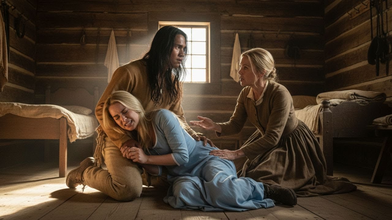 He Waited Outside Her Cabin — And Carried Her Away When Home Failed