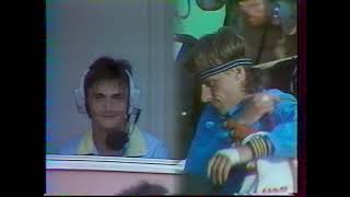 Monte Carlo 1983 Interview Henri Leconte après sa victoire en 1/8 contre Bjorn Borg