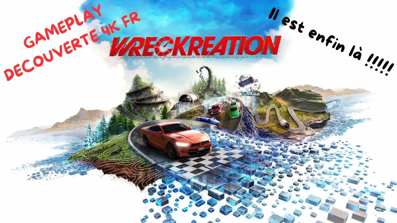 WRECKREATION🚓 v1.1 Gameplay Découverte FR en 4K sur PS5 🎮 Le Burnout où TU construis tout ! 🏗️
