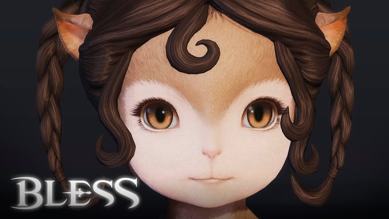 Bless - Masku (New Race) Character Creation - English Patch - Open Beta - F2P - KR