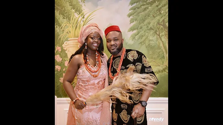 Ifeoma and Ricardo McKenzie traditional marriage