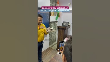 Engineer’s Day Celebration ACME Lucknow Offline Center #nimcet2024 #cuet