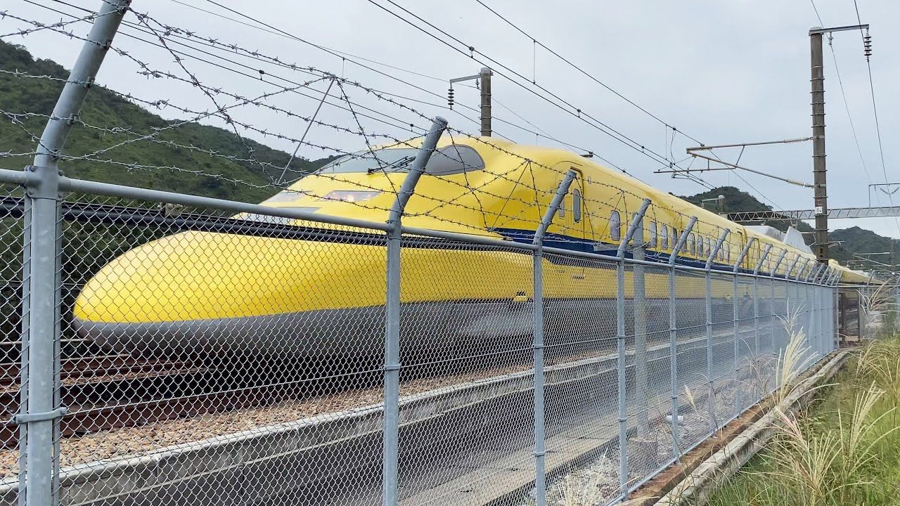 赤穂大津トンネルとその周辺で新幹線撮影‼︎ ドクターイエローやハローキティ新幹線も撮影してきたよ