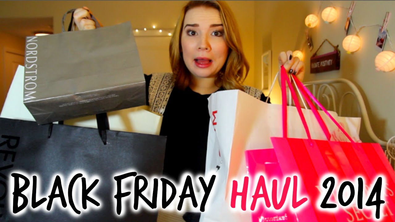 BLACK FRIDAY HAUL 2014 + HOLIDAY GIVEAWAY! | Lindsey Hughes