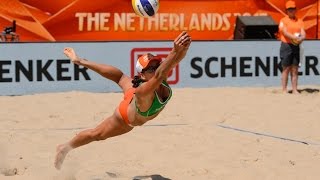 Lima/Fernanda (BRA) vs. Zumkehr/Heidrich (SUI) - Den Haag - Women World Championships 2015