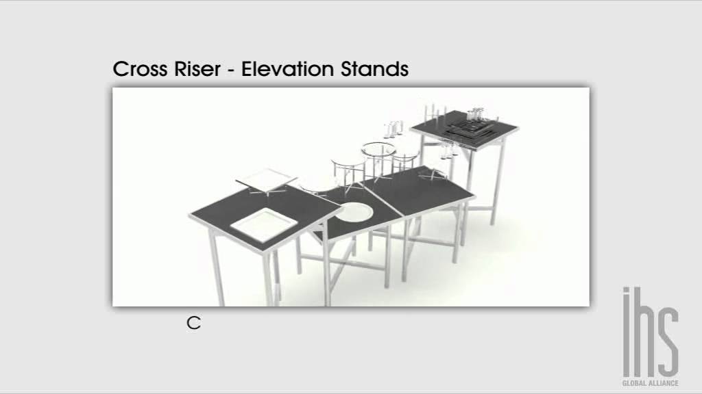 Mobile Elevation Stands - Cross Riser - YouTube