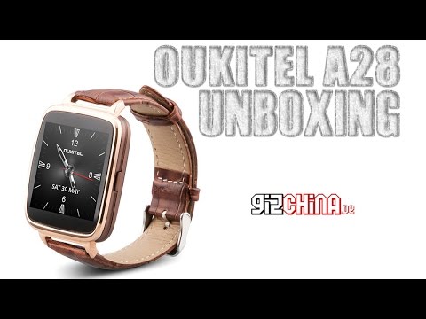 Oukitel A28 Smartwatch Unboxing Hands On First Impression