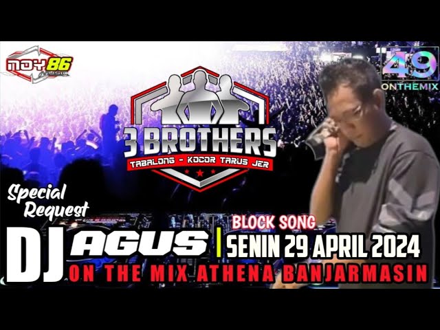 DJ AGUS BLOCK SONG I SENIN 29 APRIL 2024 ON THE MIX ATHENA BANJARMASIN class=