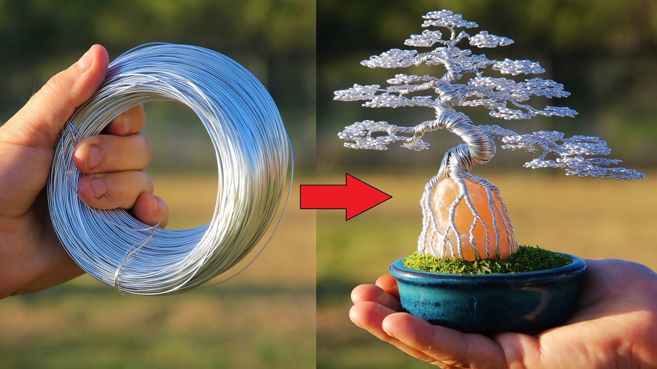 How did I turn Old Wire into a Beautiful GLOWING Bonsai? I'll show you 