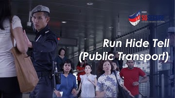 SGSecure: Run Hide Tell (Public Transport)