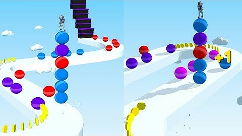 Stack Rider - very Satisfying and Relaxing ASMR Slicing game  || level 22-23 relaxing video