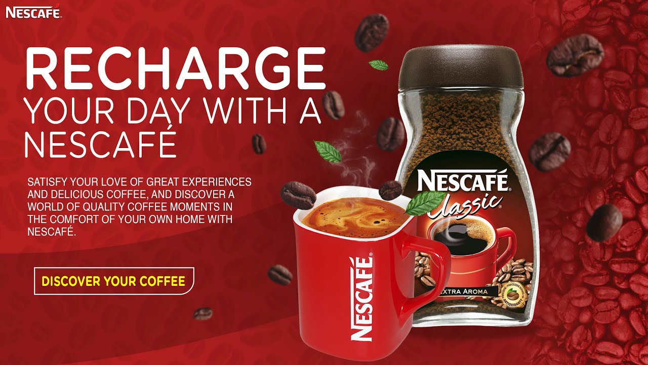 NESCAFE Coffee Product Motion Graphics 