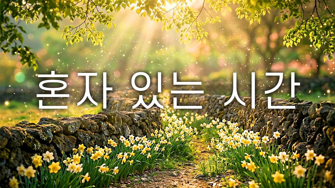 햇살 들어오는 봄 아침, 조용한 피아노 🌿 Morning Spring Piano🎧 카페, 힐링, 집중, 독서, 휴식, BGM