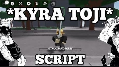 *NEW⚔️🩸Roblox tsb script | Kyra Toji Moveset | Custom SFX, VFX, ANIMATION