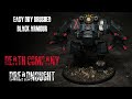 How to Paint Easy Dry Brushed Black Armour - Blood Angels Death Company Dreadnought