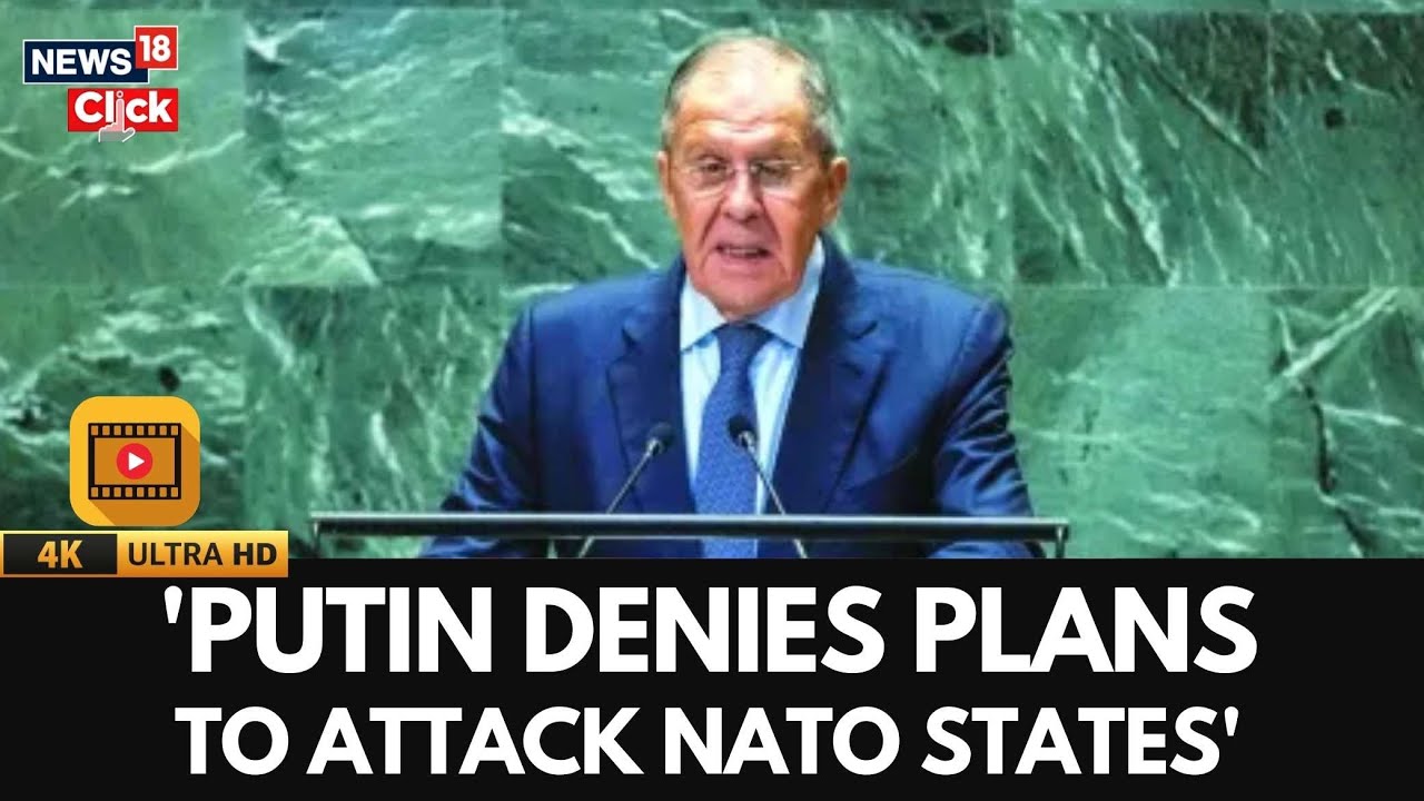 Выступление Сергея Лаврова в Генеральной Ассамблее ООН | Путин отрицает планы нападения на страны...