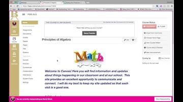 Copy a previous course/content to a new course