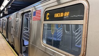 R160A1 (C) Train Full Ride from Washington Heights168th Street to Euclid Avenue (2023)