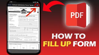 How To Fill Up Form On PDF On Mobile (EASY STEPS)