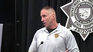 Authorities give an update on the manhunt for the men who escaped from prison in Florence, AZ