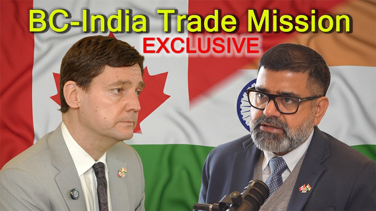 Exclusive I BC Premier David Eby on BC-India Trade Mission 2025 I Sameer Kaushal I News Derby