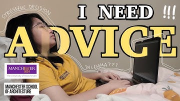 Architecture Student Advice | University of Manchester | Part 1 Architect