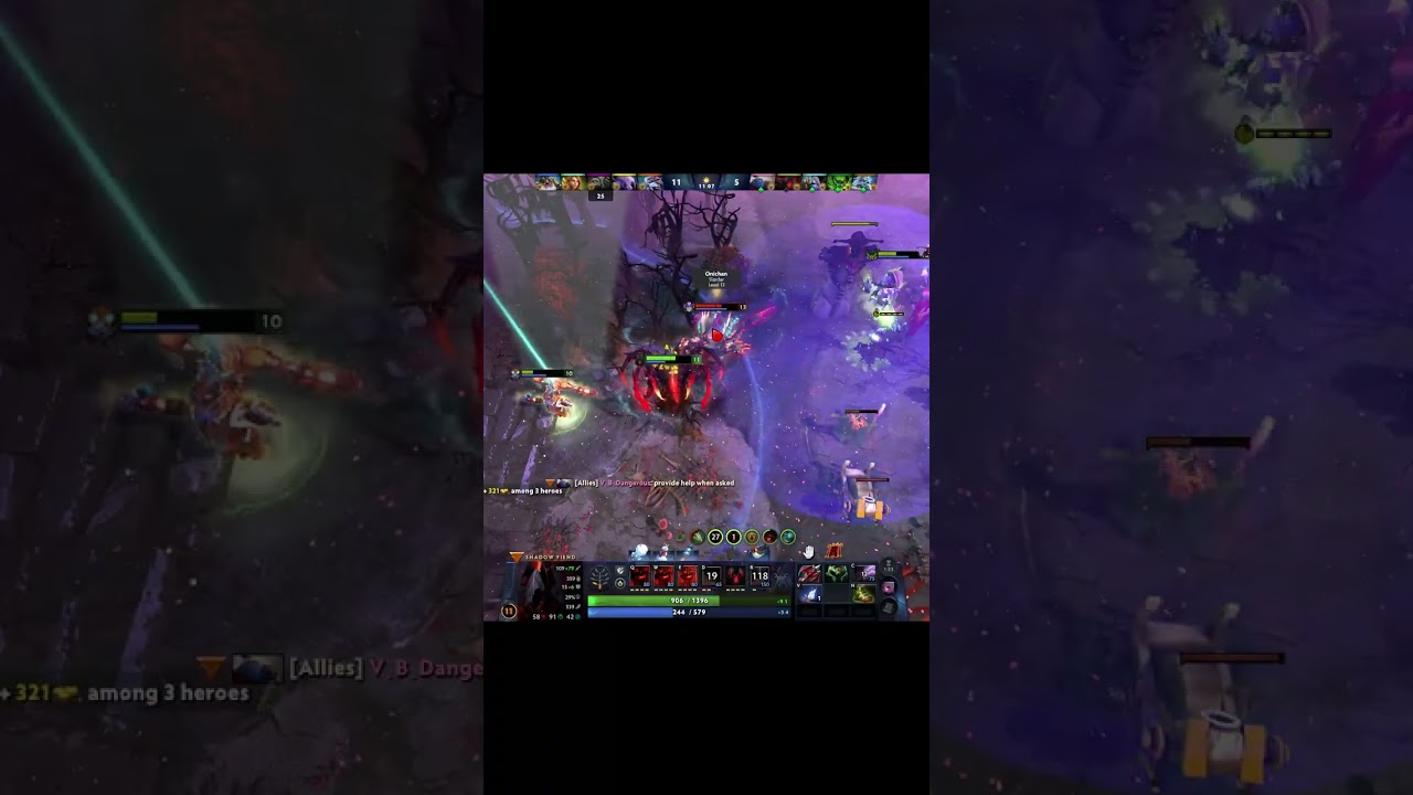 Shadow Fiend Gameplay 