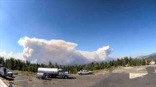 Advancing Rim Fire Smoke Captured In Surreal Time-Lapse Video