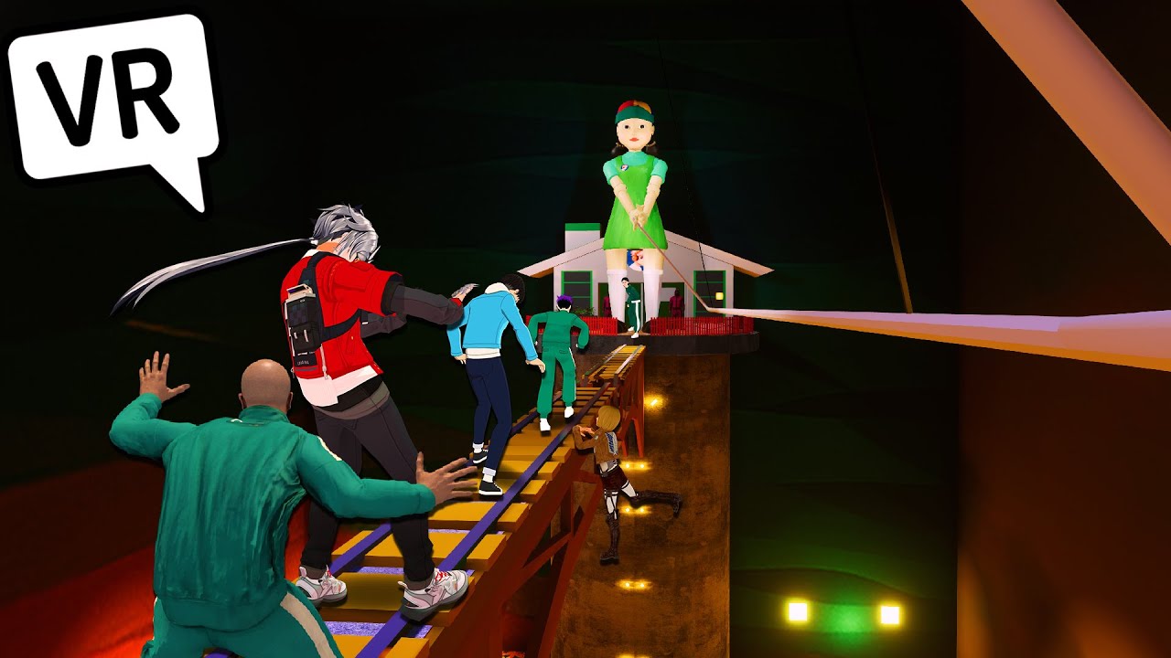 ‼️SI CAES PIERDES💀 | SQUID GAMES VR | VRCHAT