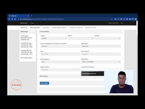 Somo; How to register a business name on e-citizen