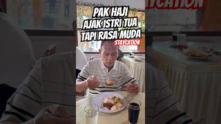 Pak haji ajak istri tua rasa bini muda awet setia dampingi pak haji main di hotel staycation mesra